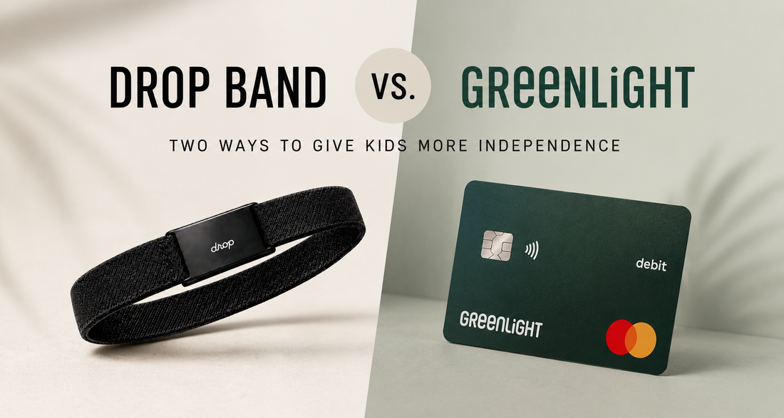 Drop Band vs. Greenlight: Wristband or Kids Debit Card?