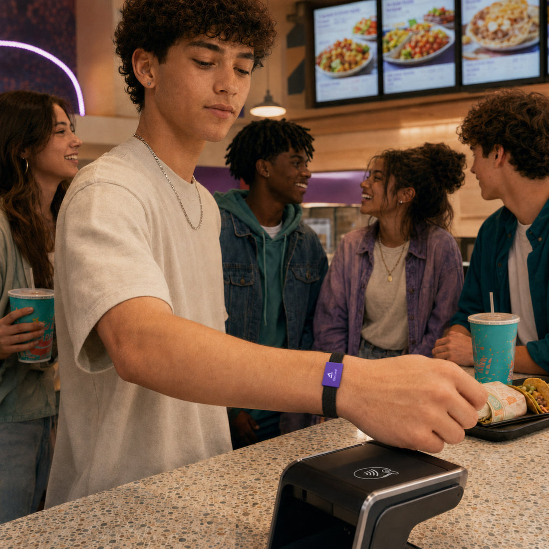 How Tap to Pay Works With No Battery in the Band